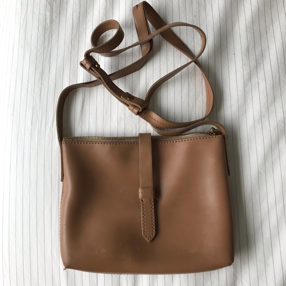 J.Crew Ryann Crossbody Bag in Leather